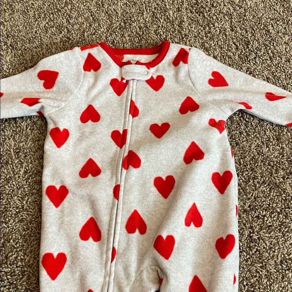 Carter’s Baby Girl Winter Sleeper Bundle 6 Months - Picture 10 of 10